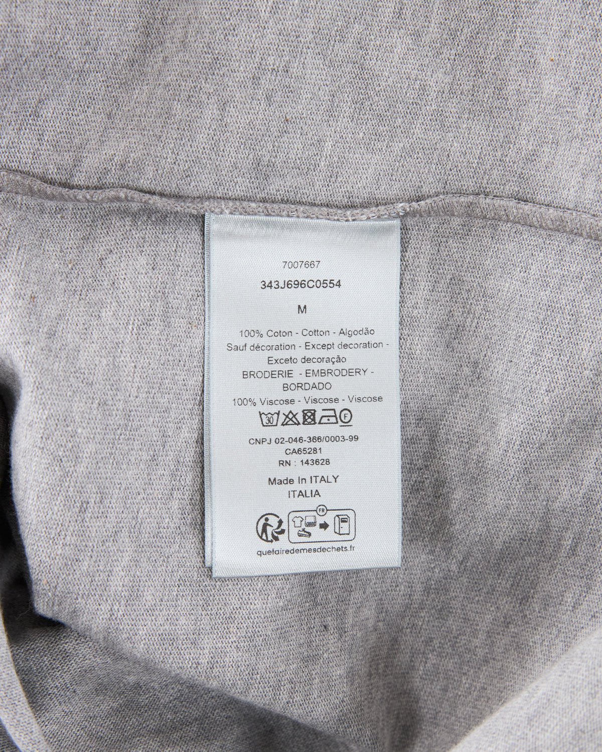 Christian Dior Plaque T-Shirt