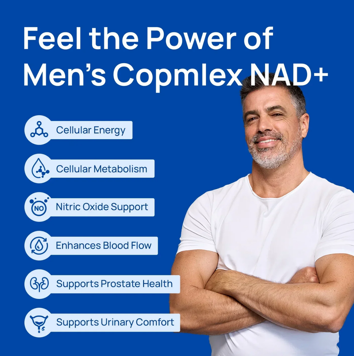 33 CLUB NAD+ Supplement for men